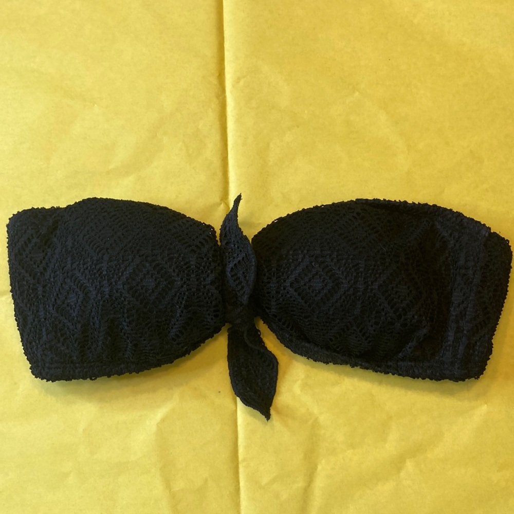 Mossimo crochet bandeau bikini top